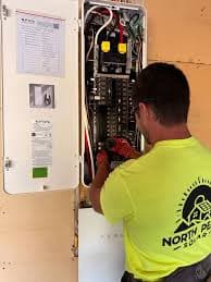 Straight Up Electrical location and branding photo